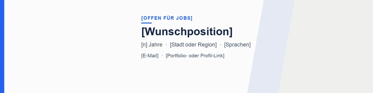 LinkedIn-Profil-Set, Seite 3