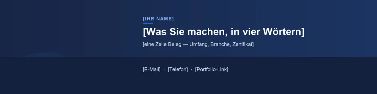 LinkedIn-Profil-Set, Seite 4