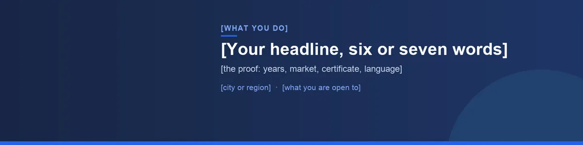 Набір для профілю LinkedIn, сторінка 2
