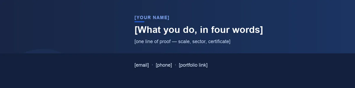 Набір для профілю LinkedIn, сторінка 4