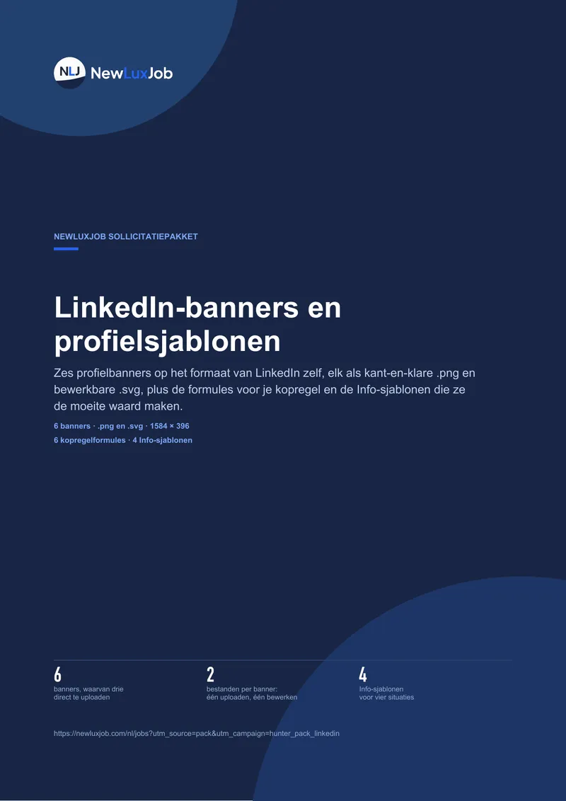 LinkedIn-profielkit, pagina 1