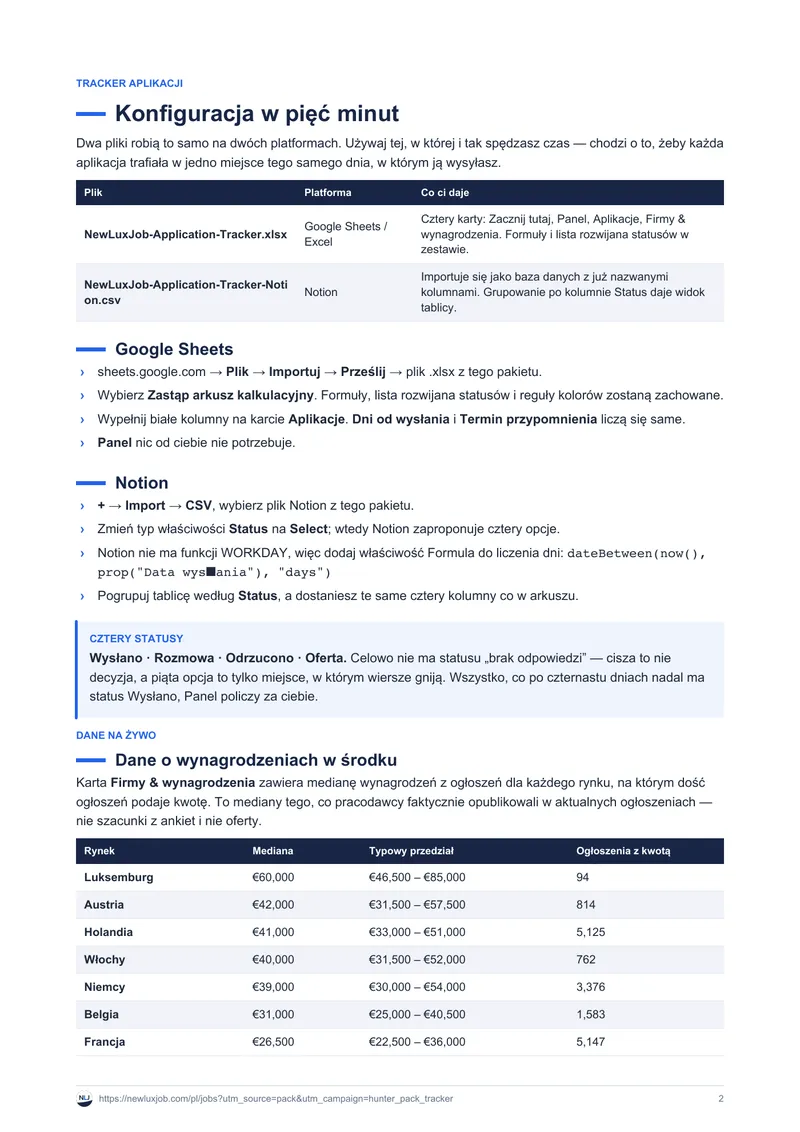 Tracker aplikacji, strona 4