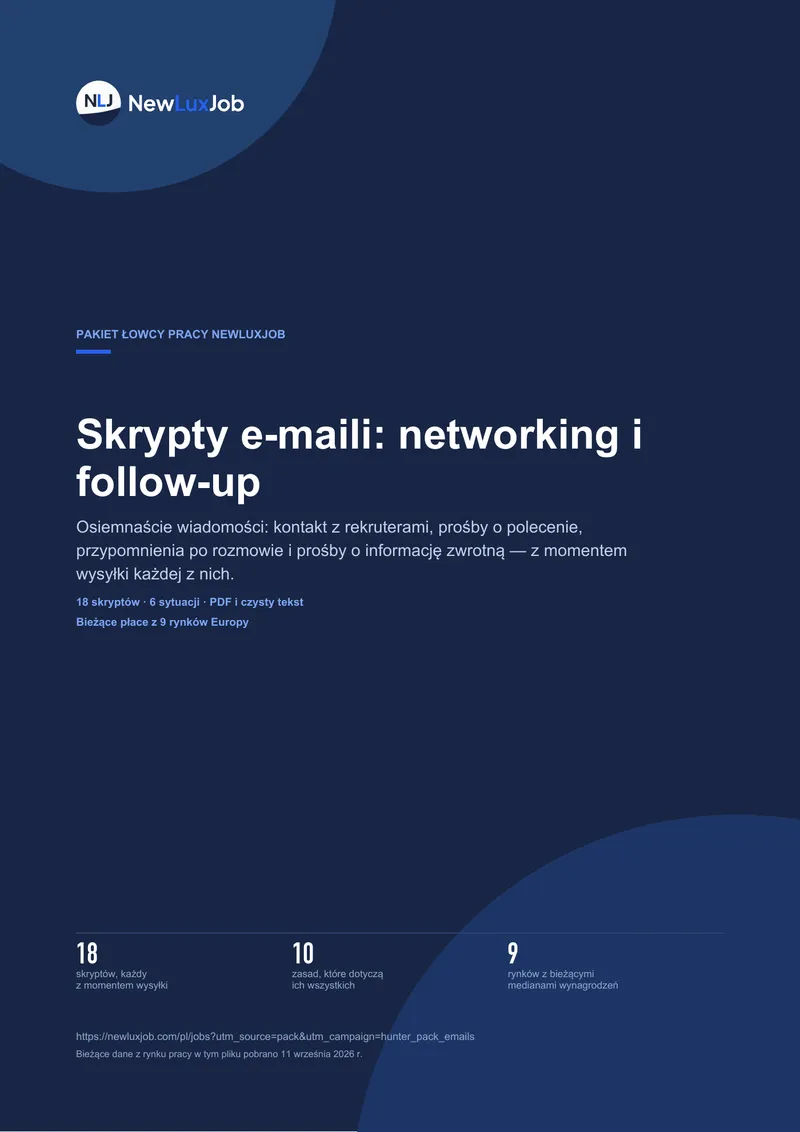 Szablony maili do networkingu i follow-upu, strona 1