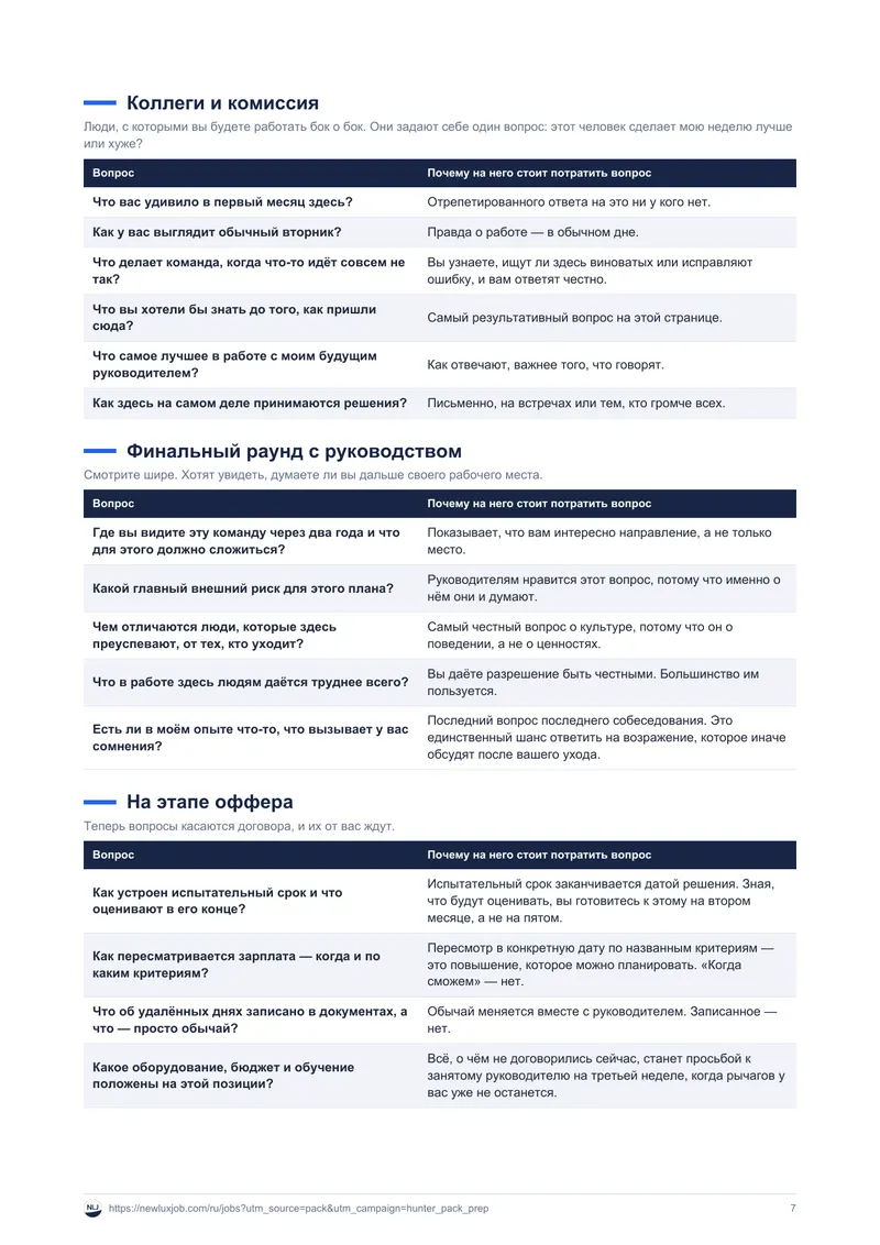 Планер подготовки к интервью, страница 4